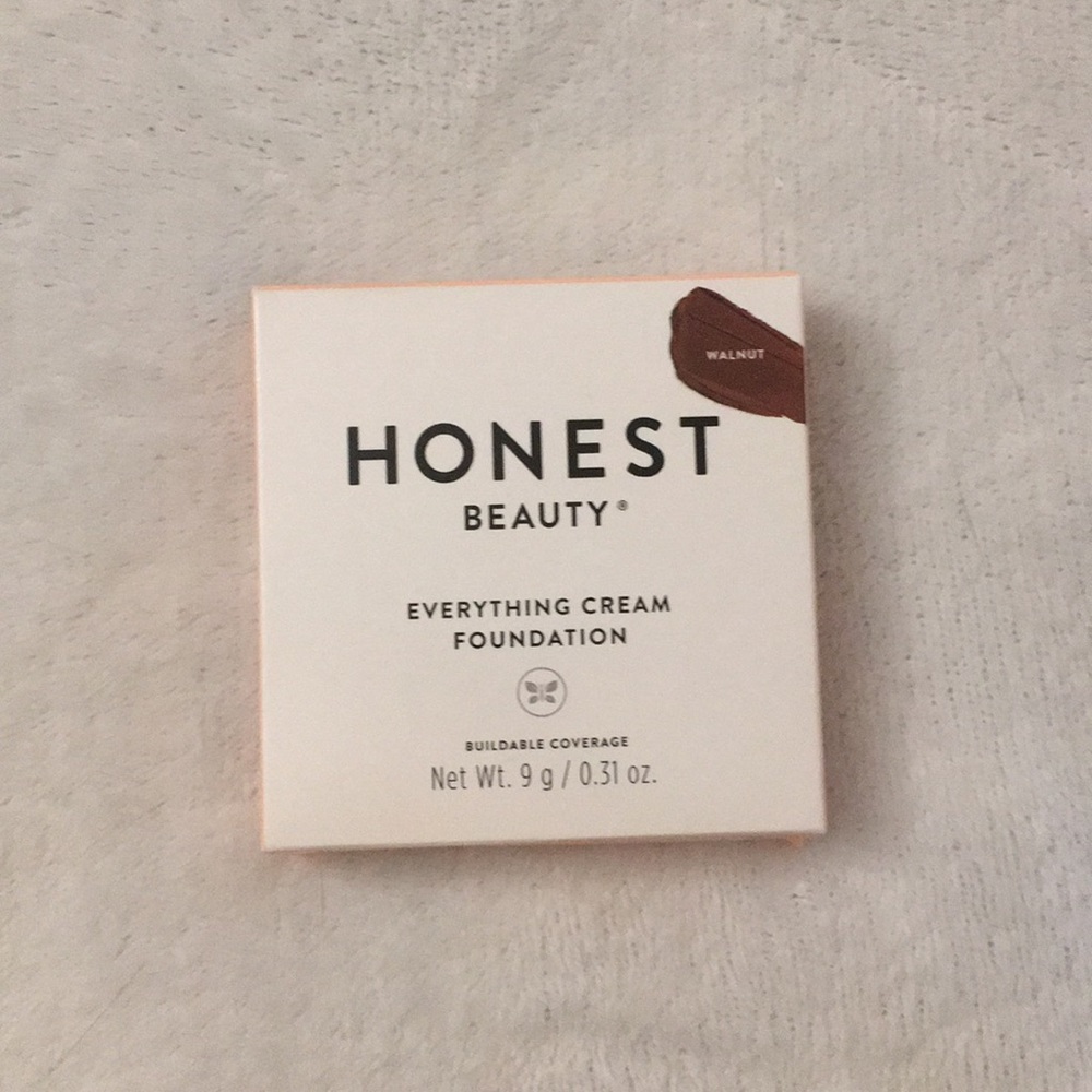 Honest Beauty Cream Foundation in “Walnut”